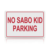 Funny Spanglish Meme – No Sabo Kid Parking Metal Sign