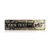 Custom Right  Pointing Hand Metal Sign