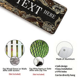 Custom Left Pointing Hand Metal Sign