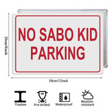 Funny Spanglish Meme – No Sabo Kid Parking Metal Sign