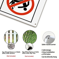 Danger "ICE" Not Safe Graphic Symbol Warning Sign