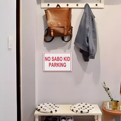 Funny Spanglish Meme – No Sabo Kid Parking Metal Sign