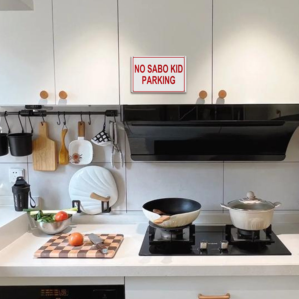Funny Spanglish Meme – No Sabo Kid Parking Metal Sign