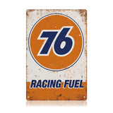 76 Racing Fuel – Vintage Tin Sign