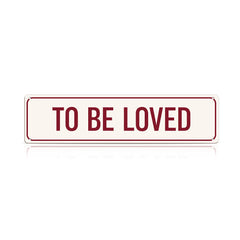 BLONDE BLVD Love Is a Way – Valentine’s Day Metal Street Sign Bundle (4 pcs)