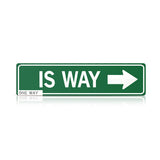 BLONDE BLVD Love Is a Way – Valentine’s Day Metal Street Sign Bundle (4 pcs)