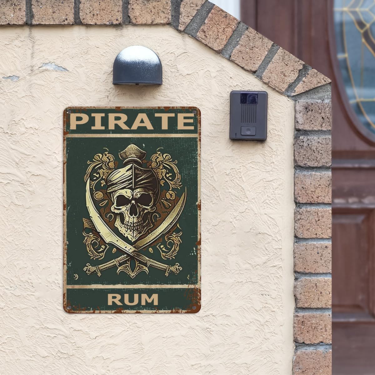 "Pirate Rum" Skull & Swords
