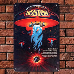 Boston Debut Album Cover Spaceship