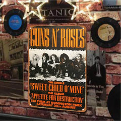 Guns N' Roses "Appetite for Destruction" 1988 Concert