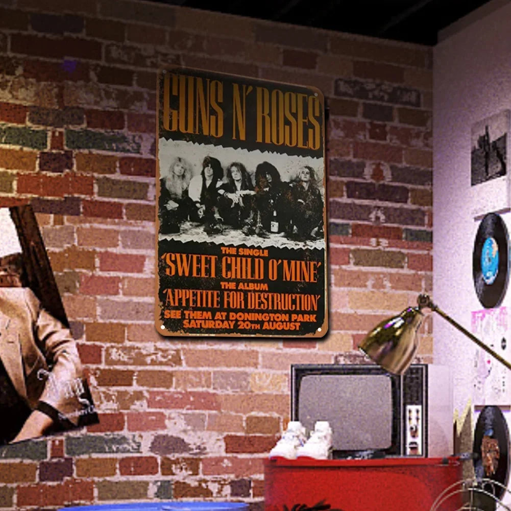 Guns N' Roses "Appetite for Destruction" 1988 Concert