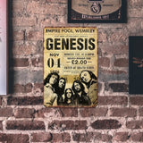 Genesis 1974 Wembley Concert Ticket
