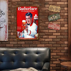 Vintage Budweiser "Where There's Life"