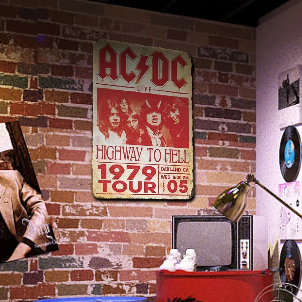 AC/DC 1979 Highway to Hell Tour