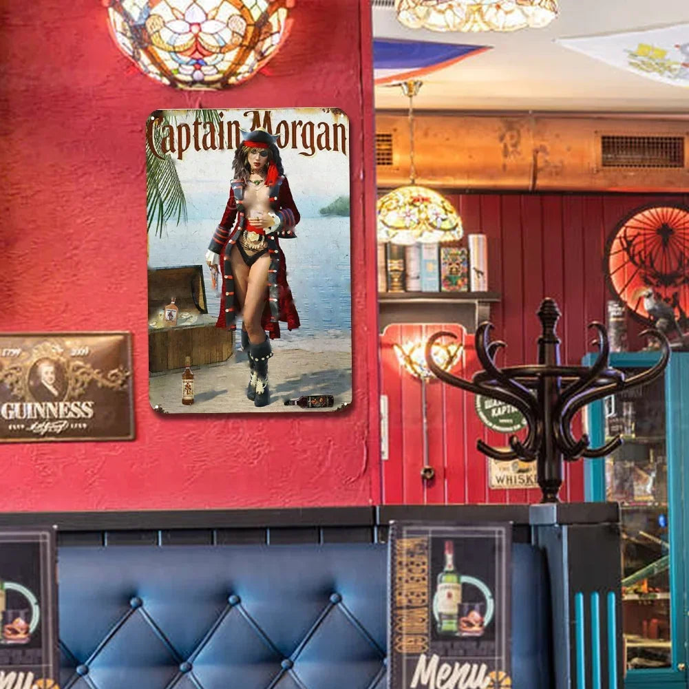Captain Morgan Rum Female Pirate