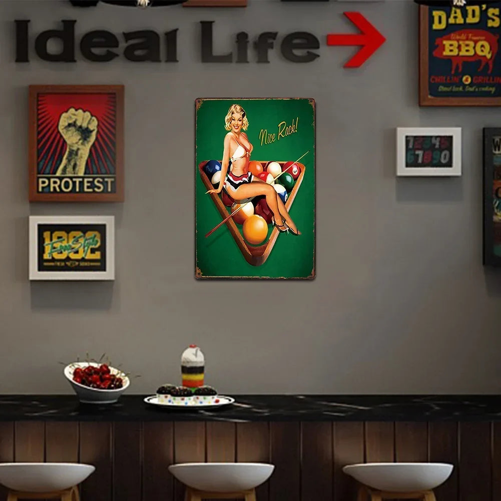 "Nice Rack" Billiards