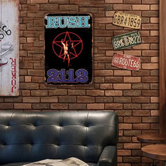 RUSH "2112" Album Cover Art