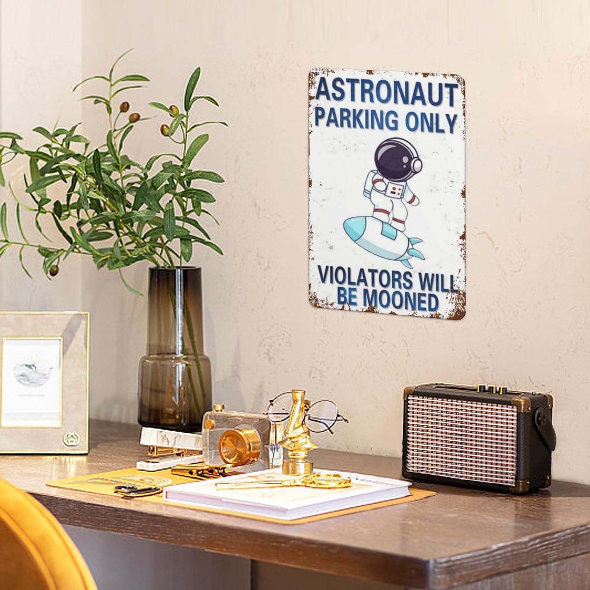 Astronaut Parking Only
