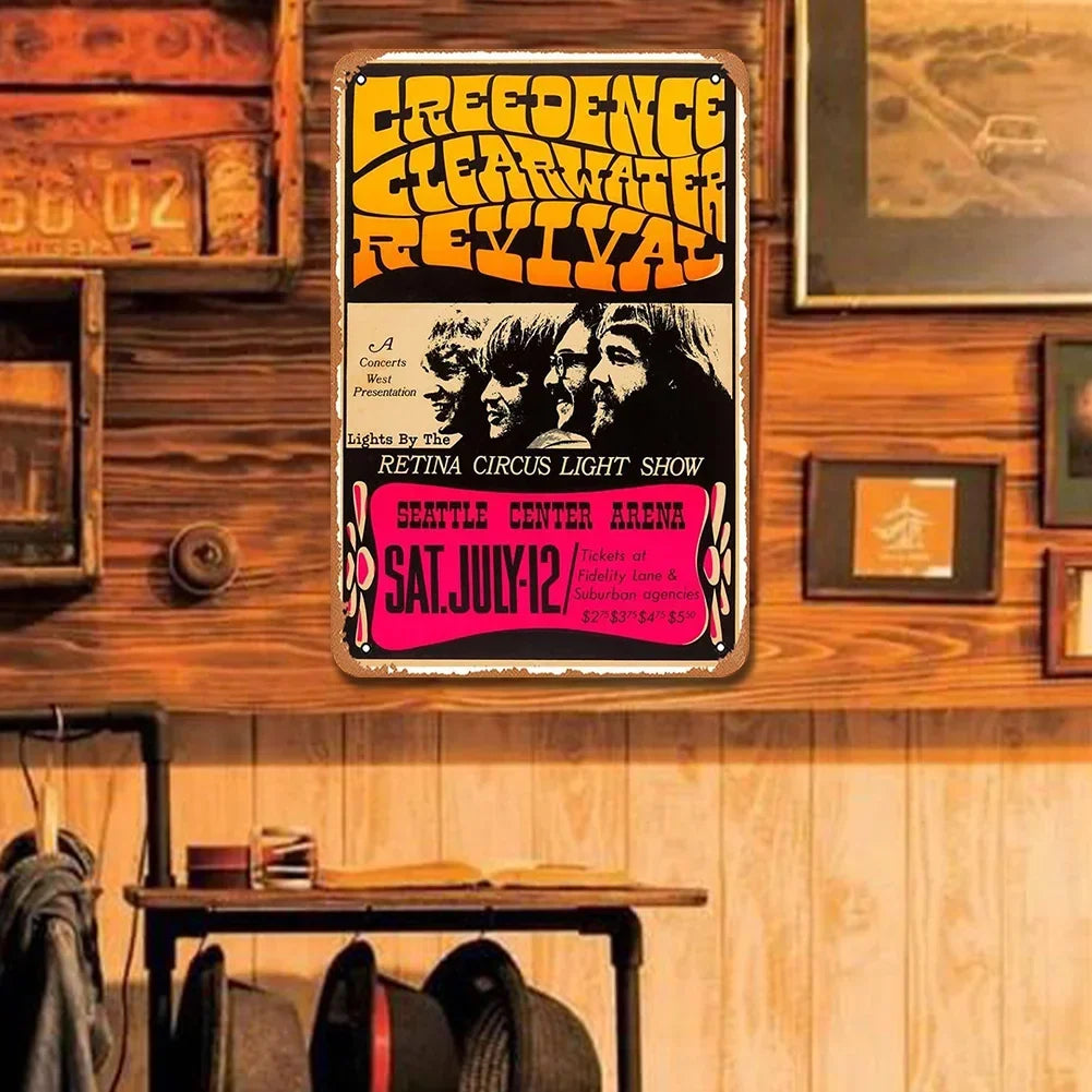 Creedence Clearwater Revival 1969 Seattle Concert