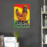 "Jerk Chicken" Funny Rasta Chicken