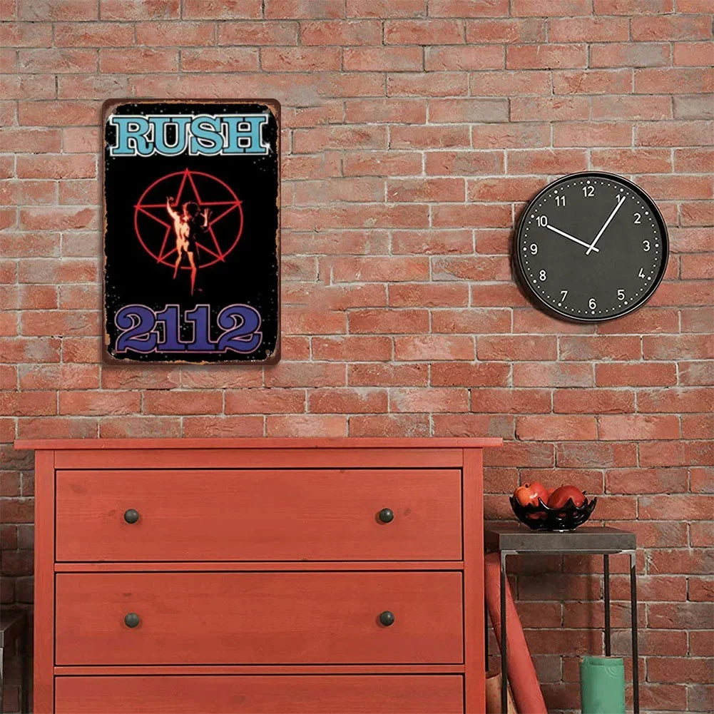 RUSH "2112" Album Cover Art