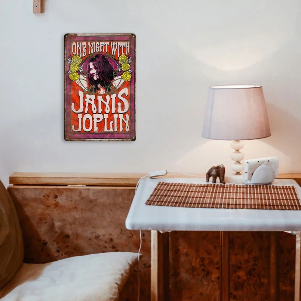 Janis Joplin "One Night With" Psychedelic Concert