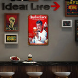 Vintage Budweiser "Where There's Life"