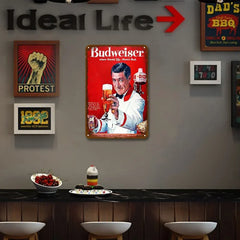 Vintage Budweiser "Where There's Life"