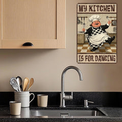 "My Kitchen Is For Dancing" Funny Chef