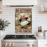 "My Kitchen Is For Dancing" Funny Chef