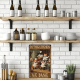 "In This Kitchen We Dance" Funny Cat Chef