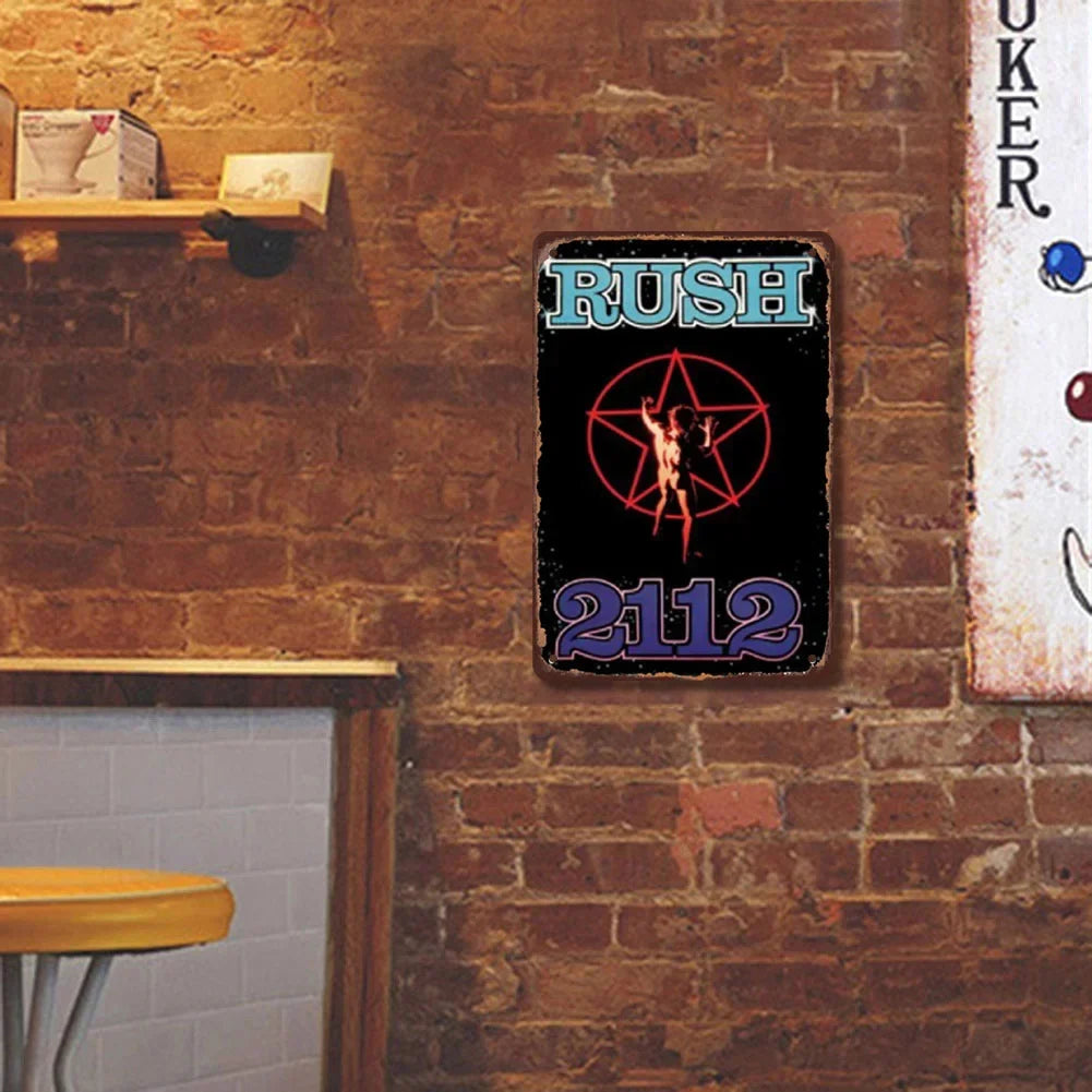 RUSH "2112" Album Cover Art