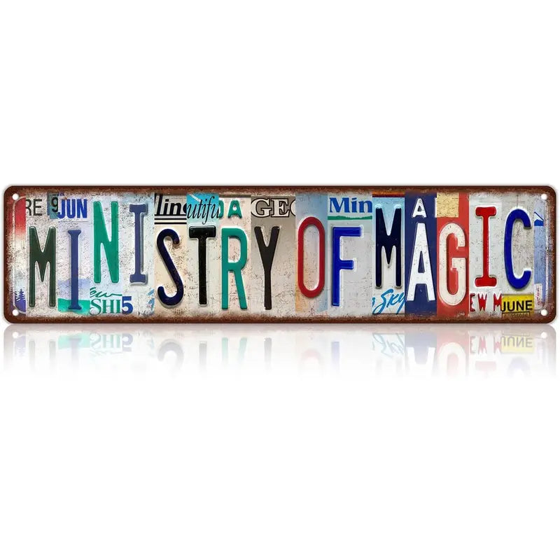 “Love You Bye” and More License Plate Metal Sign