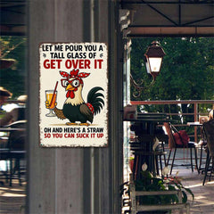 Get Over It Rooster Sassy Rooster