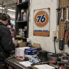76 Racing Fuel – Vintage Tin Sign