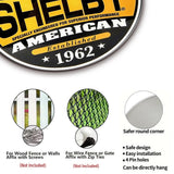 Shelby American Racing Round Metal Sign – Est. 1962