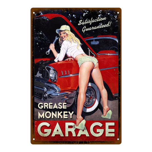 Pin Up Girl - GREASE MONKEY