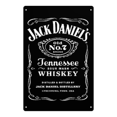 Jack Daniel’s Old No.7 Tennessee Whiskey Metal Sign