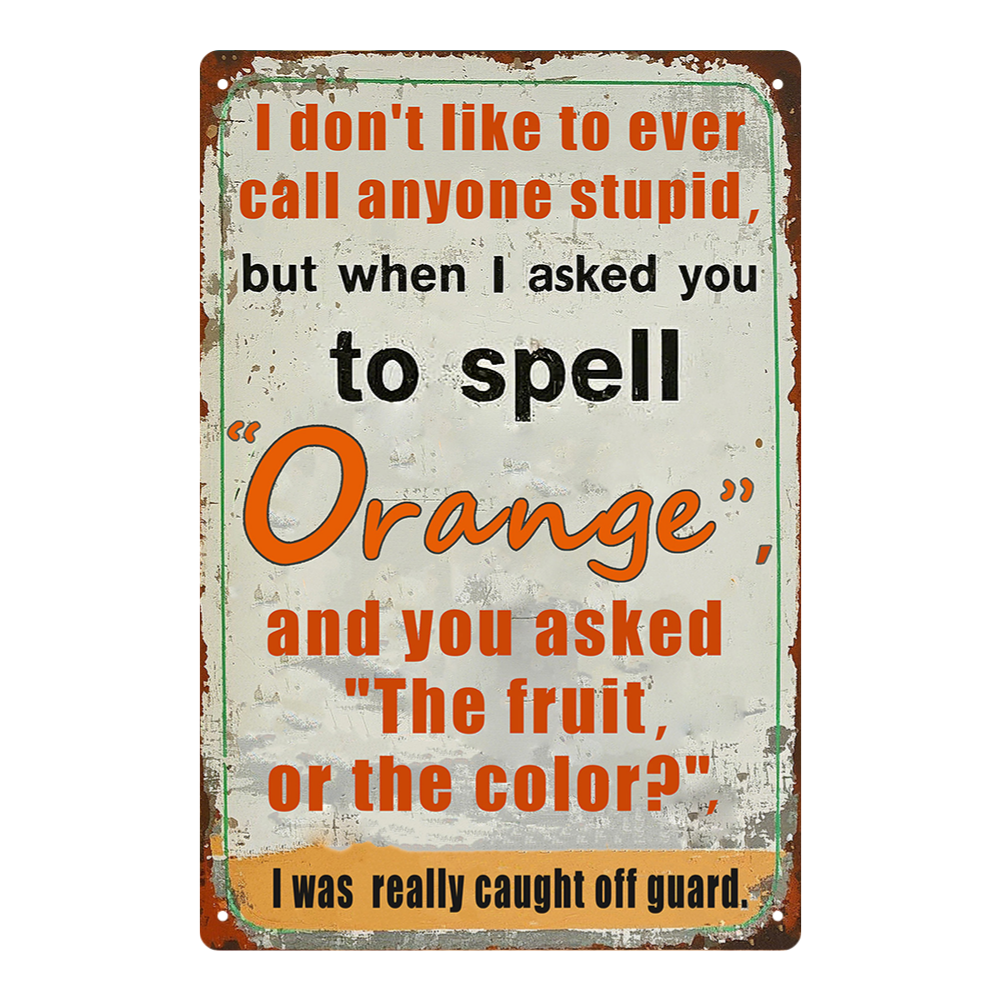 Orange Joke