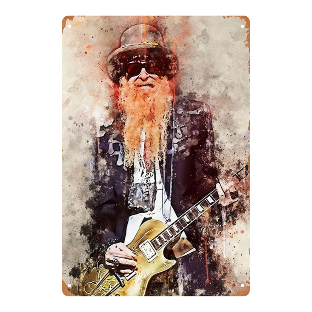 Billy Gibbons ZZ Top Rock Legend