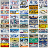 50pcs - 50 U.S. States - Car License(6*12Inch)