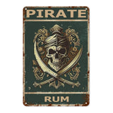 "Pirate Rum" Skull & Swords