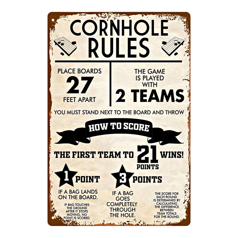 Cornhole Rules