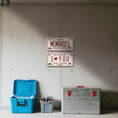 2pcs - 2026 Vintage License Plate Bundle