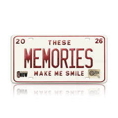 2pcs - 2026 Vintage License Plate Bundle