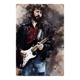 Eric Clapton "Slowhand" Rock Legend