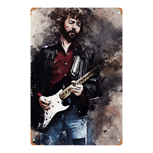 Eric Clapton "Slowhand" Rock Legend