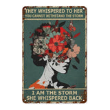 "I Am The Storm" Empowering Quote