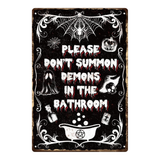 Don't Summon Demons in the Bathroom
