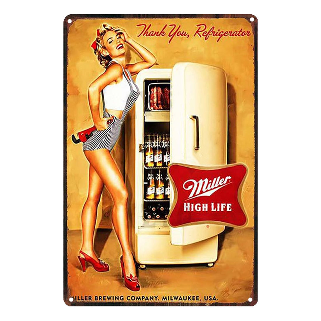 Miller High Life "Refrigerator"