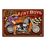 "I Like Fat Boys" Motorcycle
